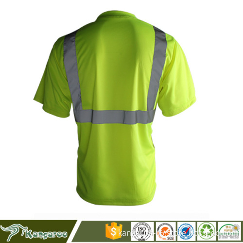100% Cotton High Light Reflective Fabric T-Shirt